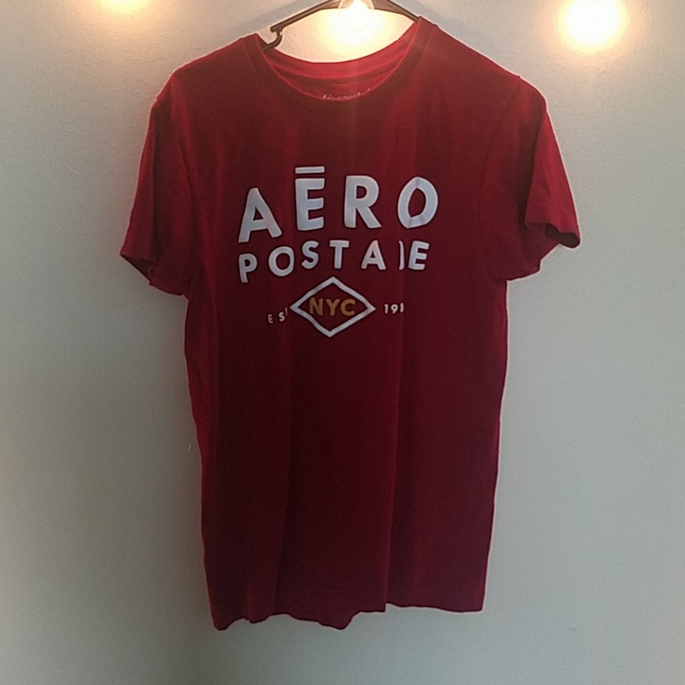 Red aeropostale shirt